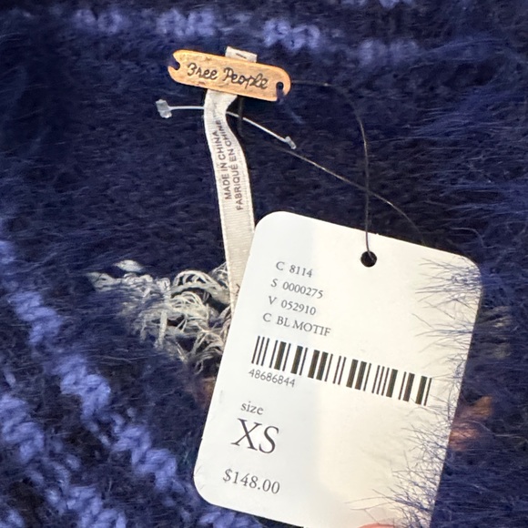 NWT Free People Women’s Multicolor Sweater Sz. XS - Picture 3 of 6
